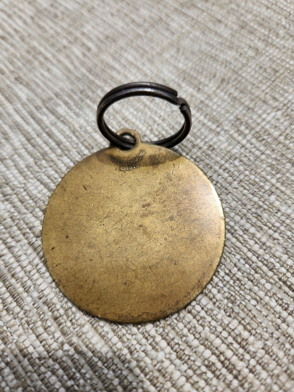 Lowell Sigmund Pair Of Brass Key Tags - Picture 6 of 9